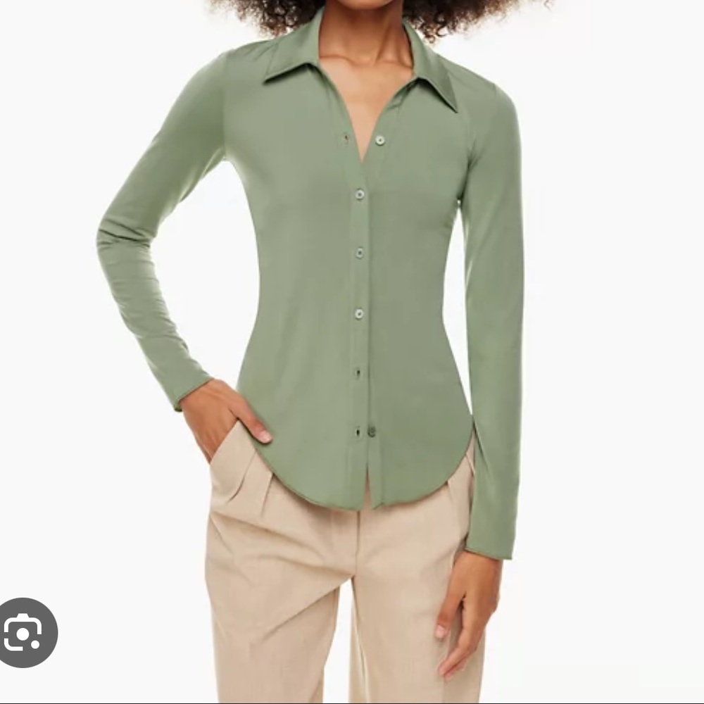 Wilfred Green Button Down - image 1